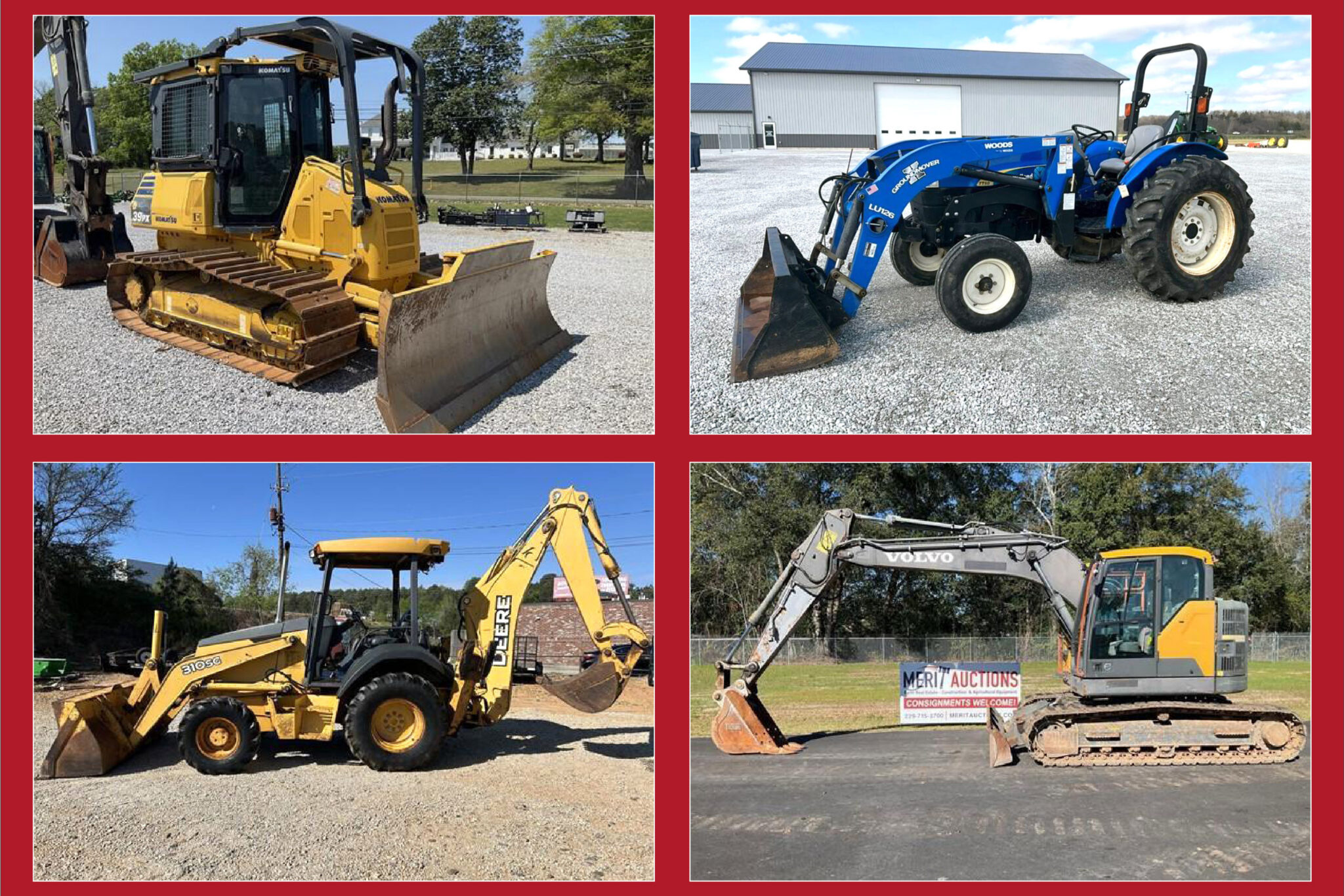April 29 Equipment Auction | Merit Auctions